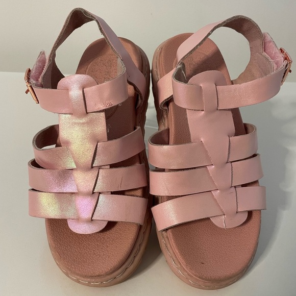 BCBGirls Pink Strappy Sandals - Picture 4 of 6